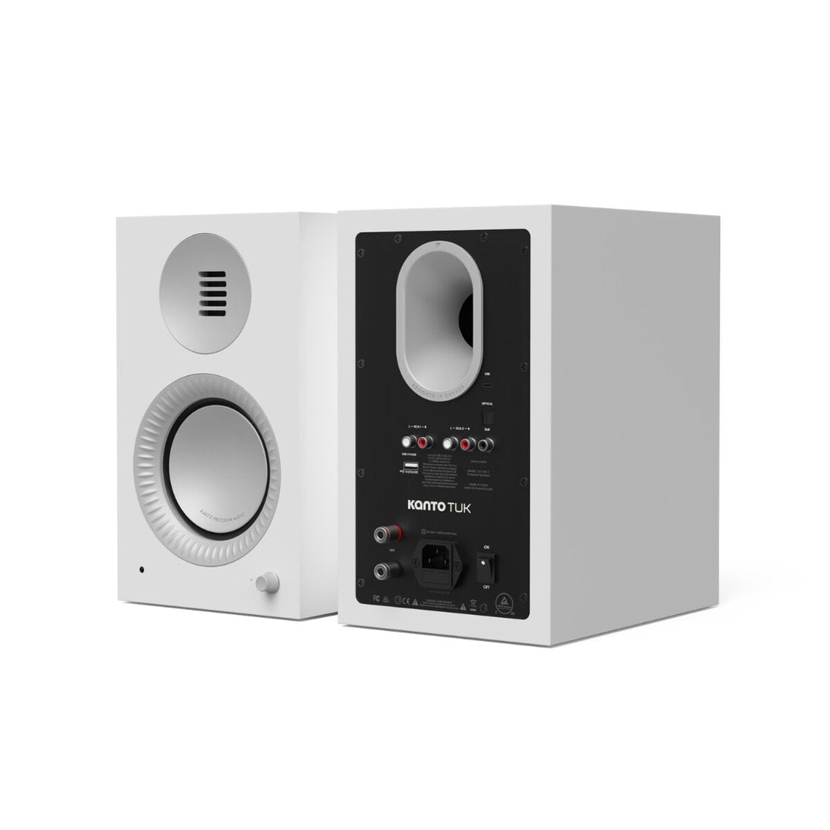 Kanto TUK G2 Active Bookshelf Speakers with Bluetooth (Pair) Active Speakers Kanto Audio 