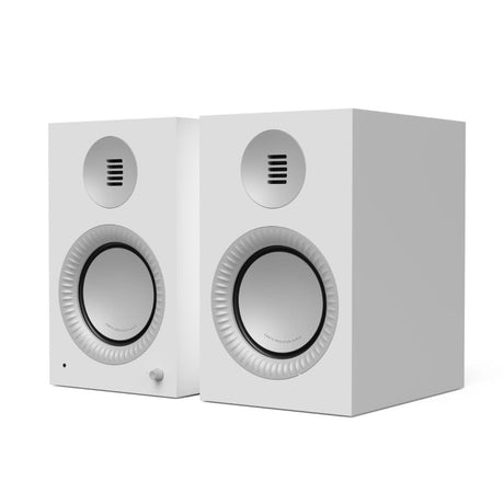 Kanto TUK Grand G2 Active Bookshelf Speakers with Bluetooth (Pair) Active Speakers Kanto Audio White 