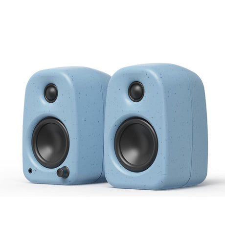 Kanto UKI 100W Active Desktop Speakers with Bluetooth Active Bookshelf Speakers Kanto Audio Blue 