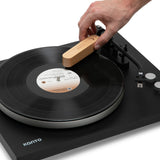 Kanto Vinyl 2-in-1 Carbon Fiber Record & Stylus Cleaning Brush - Wood Vinyl Accessories Kanto Audio 