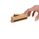 Kanto Vinyl 2-in-1 Carbon Fiber Record & Stylus Cleaning Brush - Wood Vinyl Accessories Kanto Audio 