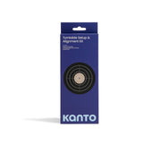 Kanto Vinyl Turntable Alignment Kit - Catridge Alignment Protractor, Bubble Level Gauge, Stylus Tracking Force Scale - K&B Audio