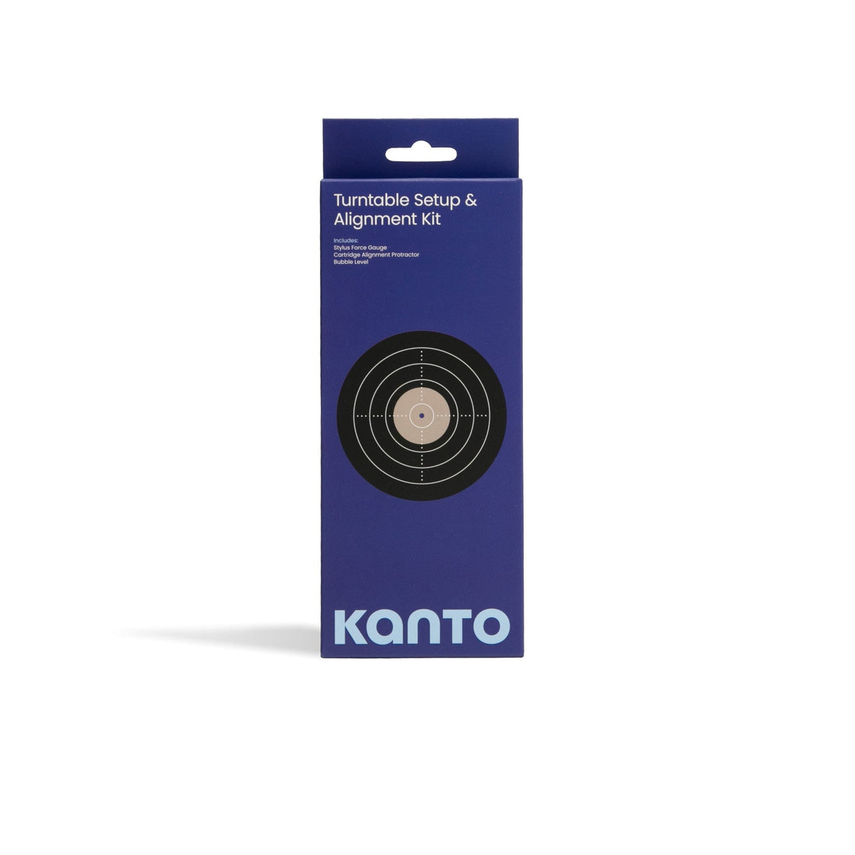 Kanto Vinyl Turntable Alignment Kit - Catridge Alignment Protractor, Bubble Level Gauge, Stylus Tracking Force Scale - K&B Audio