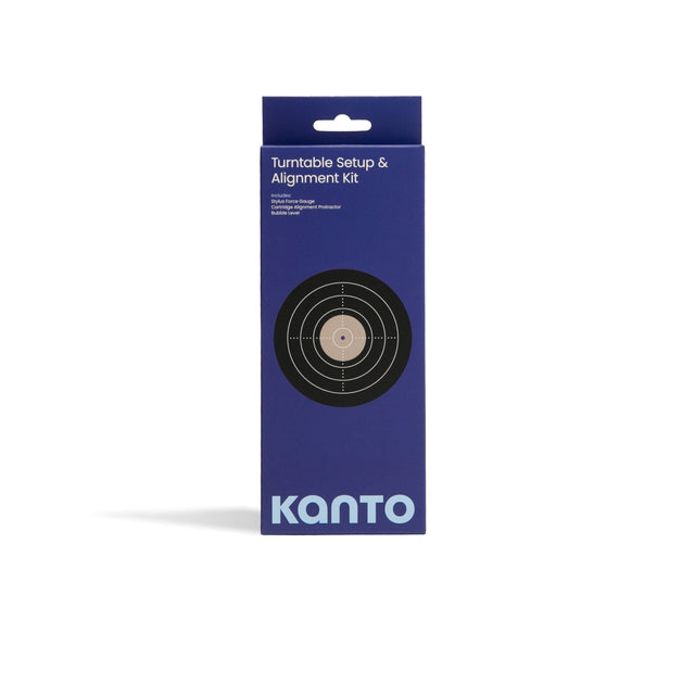 Kanto Vinyl Turntable Alignment Kit - Catridge Alignment Protractor, Bubble Level Gauge, Stylus Tracking Force Scale Vinyl Accessories Kanto Audio 