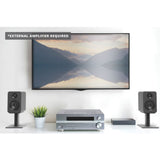 WiiM AMP + Kanto YUP4 4" Bookshelf Speakers - K&B Audio