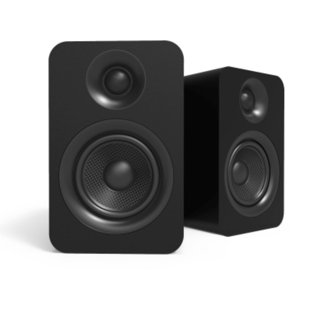 [OPEN BOX] Kanto YUP4 4" Passive Bookshelf Speakers (Pair) - Black - K&B Audio