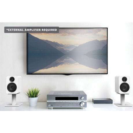 WiiM AMP + Kanto YUP4 4" Bookshelf Speakers - K&B Audio
