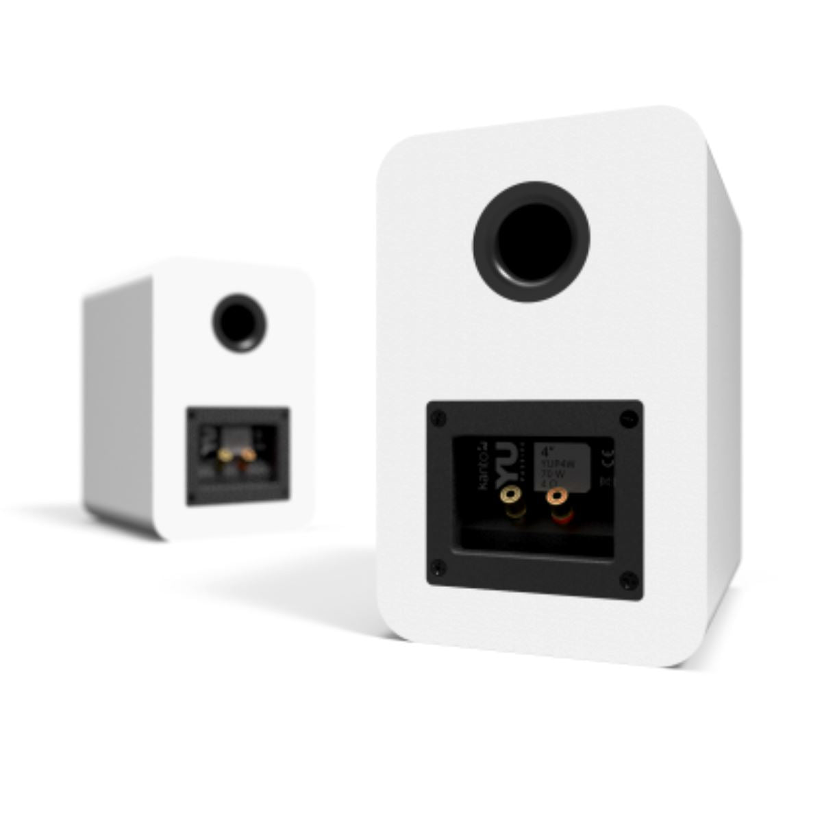 WiiM AMP + Kanto YUP4 4" Bookshelf Speakers - K&B Audio