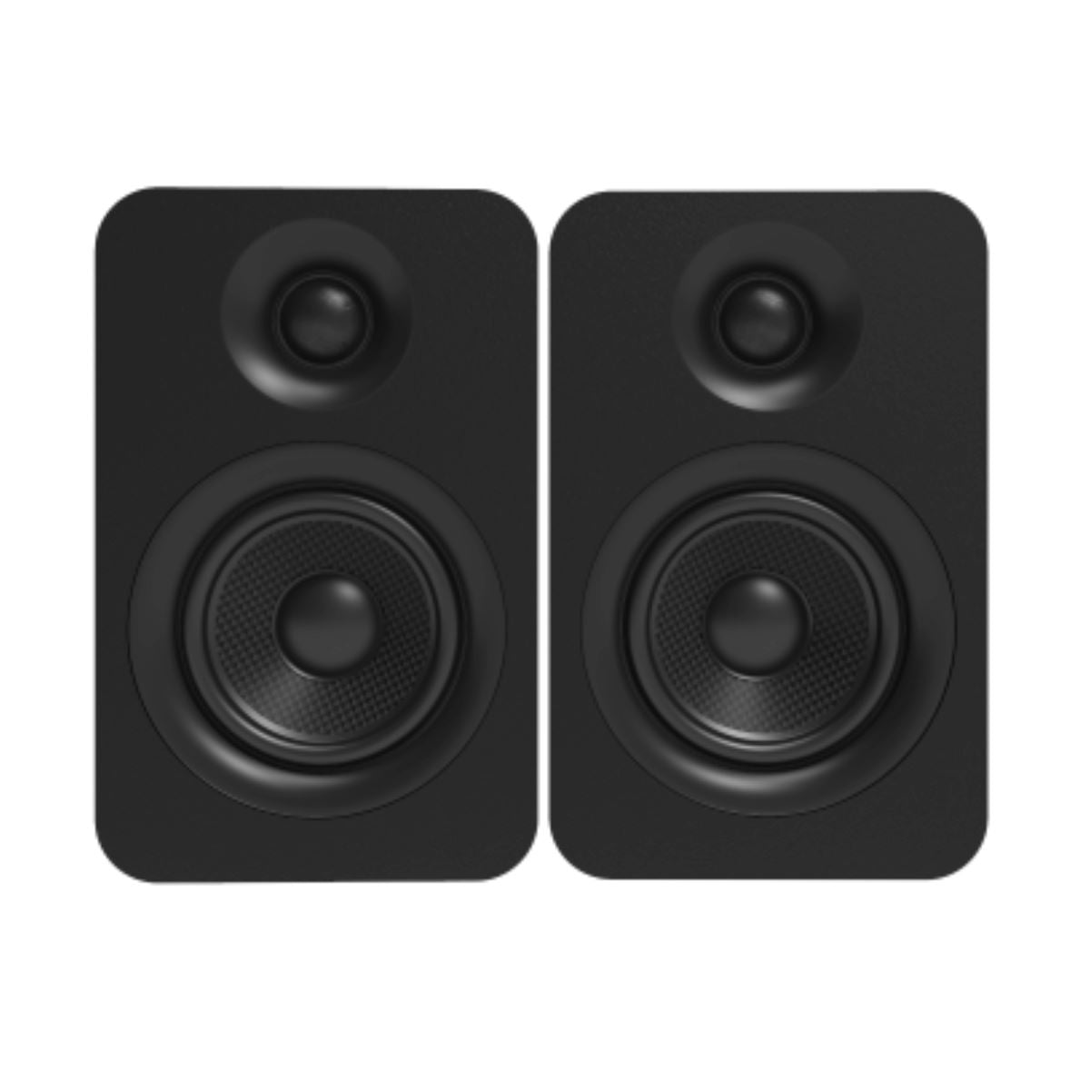 [OPEN BOX] Kanto YUP4 4" Passive Bookshelf Speakers (Pair) - Black - K&B Audio