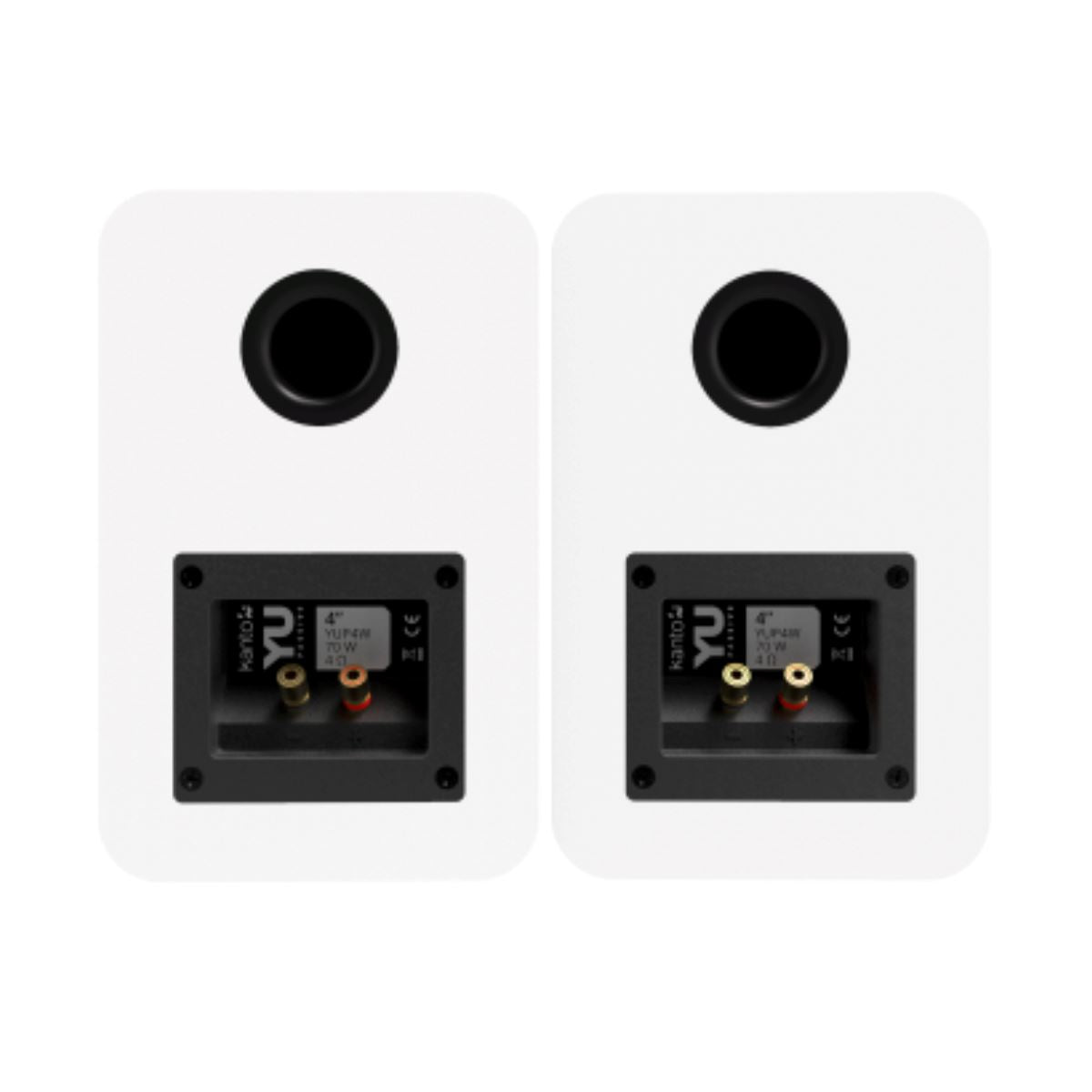WiiM AMP + Kanto YUP4 4" Bookshelf Speakers - K&B Audio