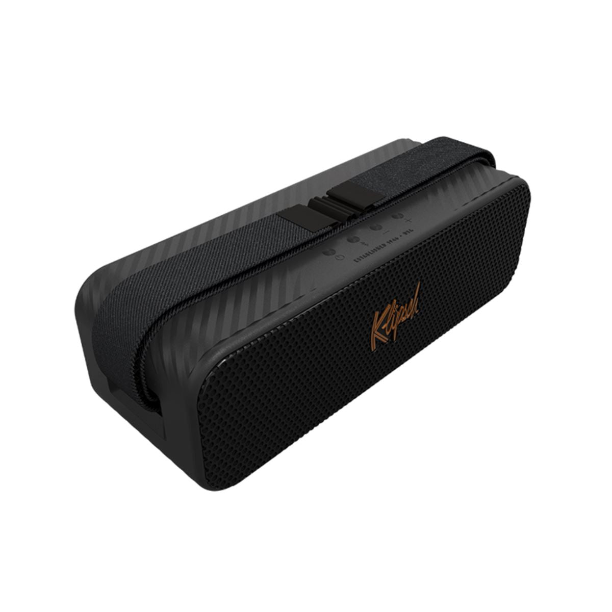 Klipsch The Detroit Portable Bluetooth Speaker – Black, 30W, Water Resistant