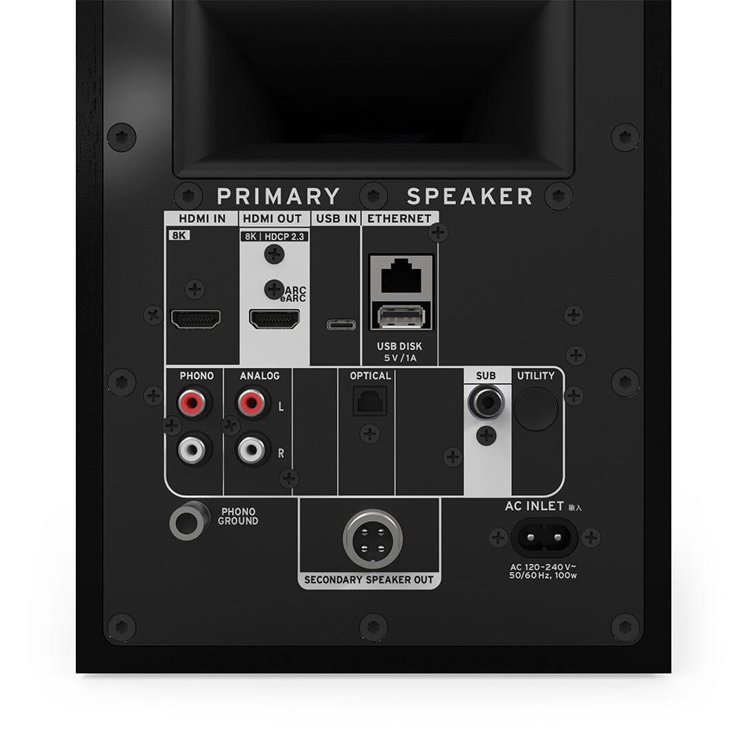 Klipsch The Fives II Active Bookshelf Speakers (Pair) - K&B Audio
