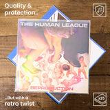 Legend Vinyl 12″ Vinyl Record Outer Sleeves – Retro Holographic Effect - Pack of 25 Vinyl Accessories Legend Vinyl 