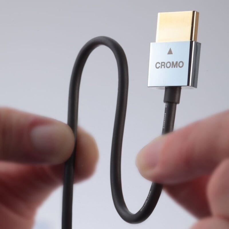Lindy CROMO Slim High Speed HDMI Cable with Ethernet (0.3 - 4.5M) - K&B Audio