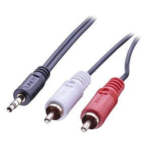 Lindy Premium Phono to 3.5mm Cable - 7.5M - K&B Audio