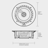 Lithe Audio 4” Passive Ceiling Speaker (Each) - K&B Audio