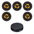 Lithe Audio 5.0 Wi-Fi Surround Sound Ceiling Speaker System with WiSA - K&B Audio
