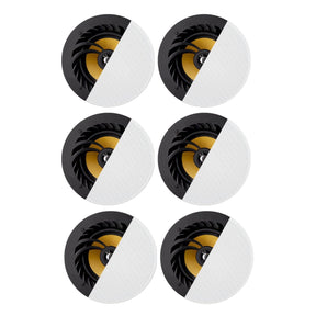Lithe Audio 6 x Bluetooth Ceiling Speakers (3 Master & 3 Passive) - K&B Audio
