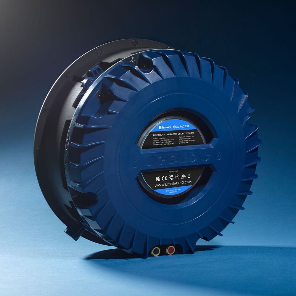 Lithe Audio 8" Bluetooth Ceiling Speakers In Ceiling Speaker Systems Lithe Audio 