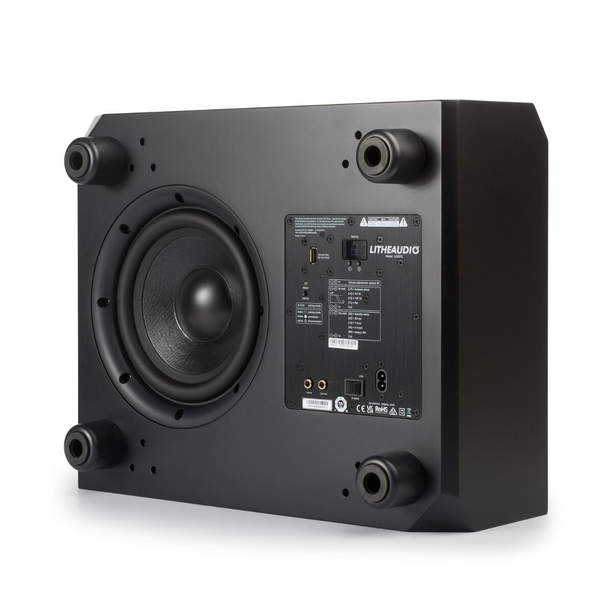 Lithe Audio 5.0 Wi-Fi Surround Sound Ceiling Speaker System with WiSA - K&B Audio