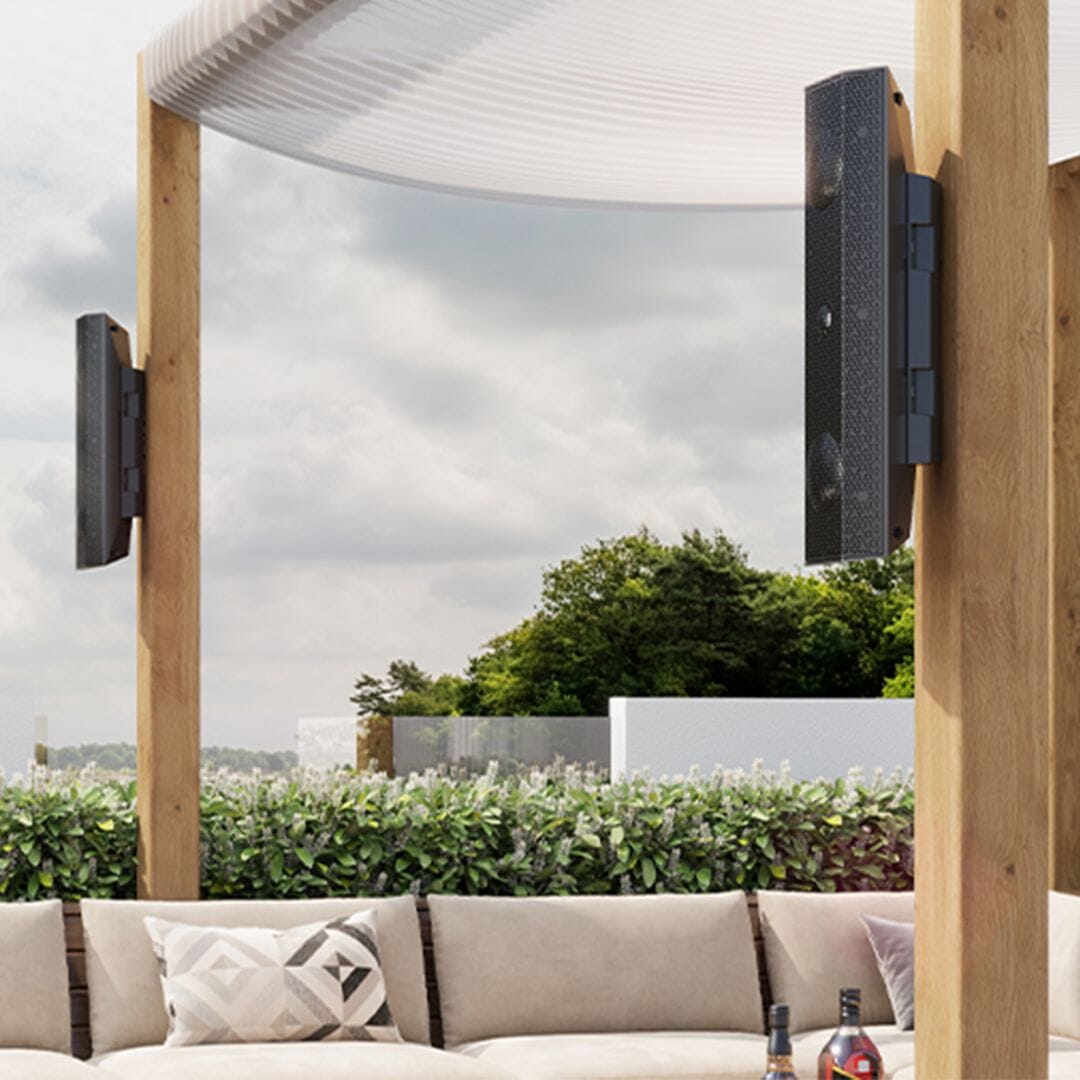 Lithe Audio Wi-Fi Ceiling Speaker + IO1 Outdoor Speaker Bundle - K&B Audio