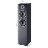 Magnat 5A Active Floorstanding Speakers + Pro-Ject E1 Phono Turntable - K&B Audio
