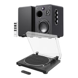 Majority Auto Turntable + D70X Bluetooth Bookshelf Speakers