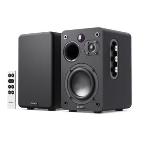 Majority Auto Turntable + D70X Bluetooth Bookshelf Speakers - K&B Audio