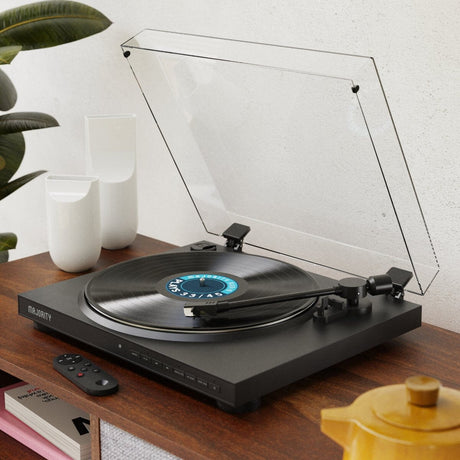 Majority Auto Turntable + D70X Bluetooth Bookshelf Speakers Turntable Bundles Majority 
