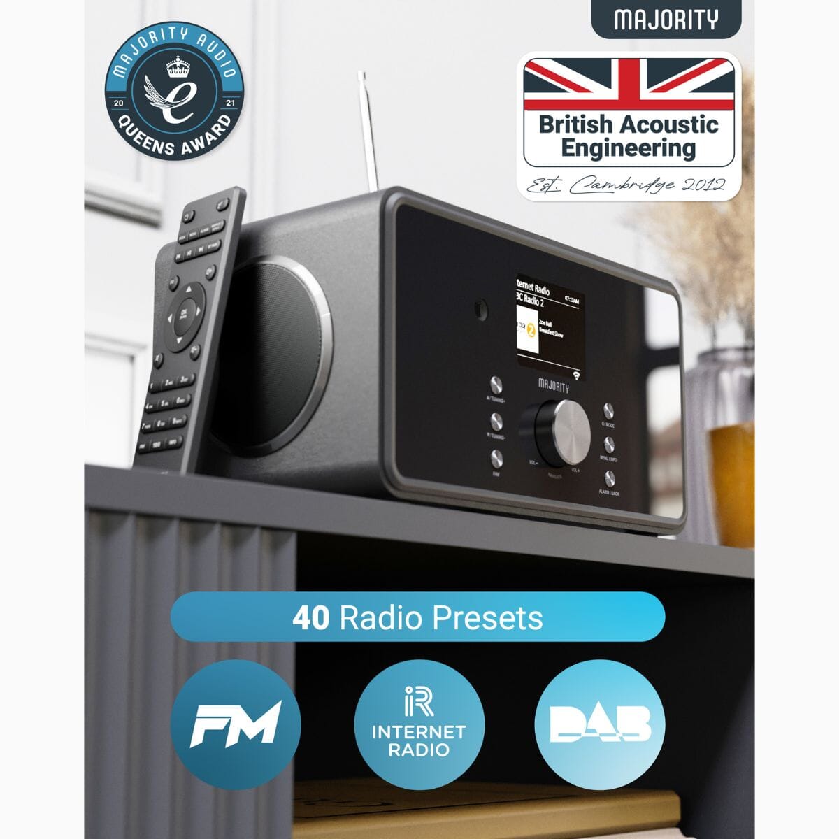 Majority Bard Internet Radio Music System - K&B Audio