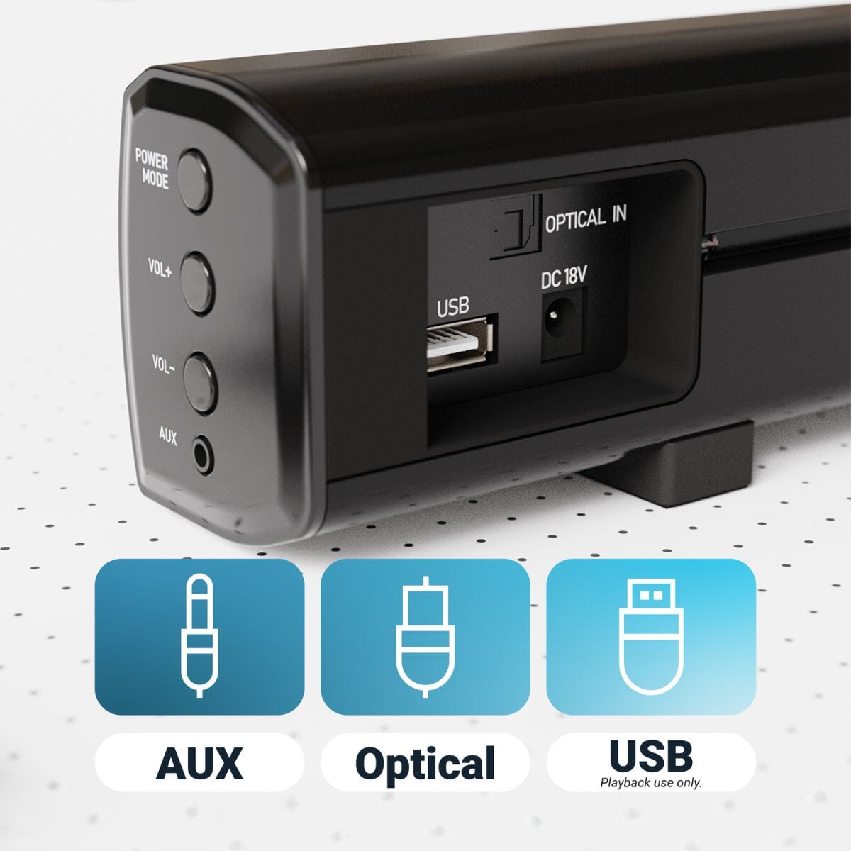 Majority Bowfell Bluetooth Soundbar - 50W Soundbars Majority 