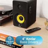 Majority D40X Active Bookshelf Speakers - Bluetooth & USB - 70W Active Speakers Majority 