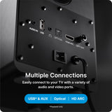 Majority Auto Turntable + D50X Bluetooth Bookshelf Speakers