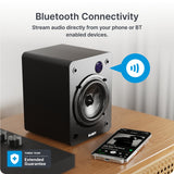 Majority Auto Turntable + D50X Bluetooth Bookshelf Speakers