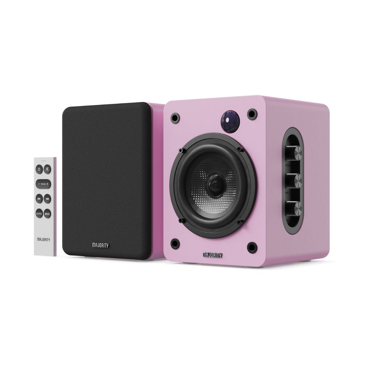 Majority Auto Turntable + D50X Bluetooth Bookshelf Speakers
