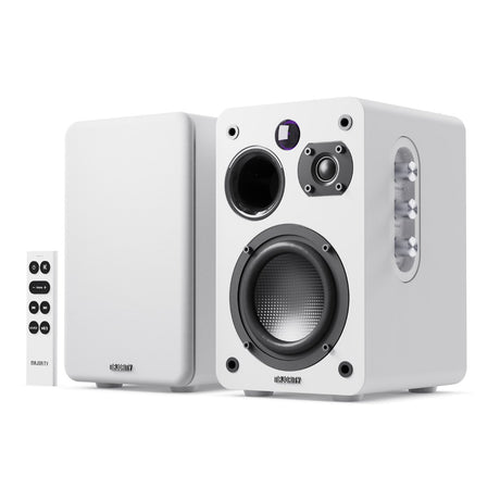 Majority Auto Turntable + D70X Bluetooth Bookshelf Speakers