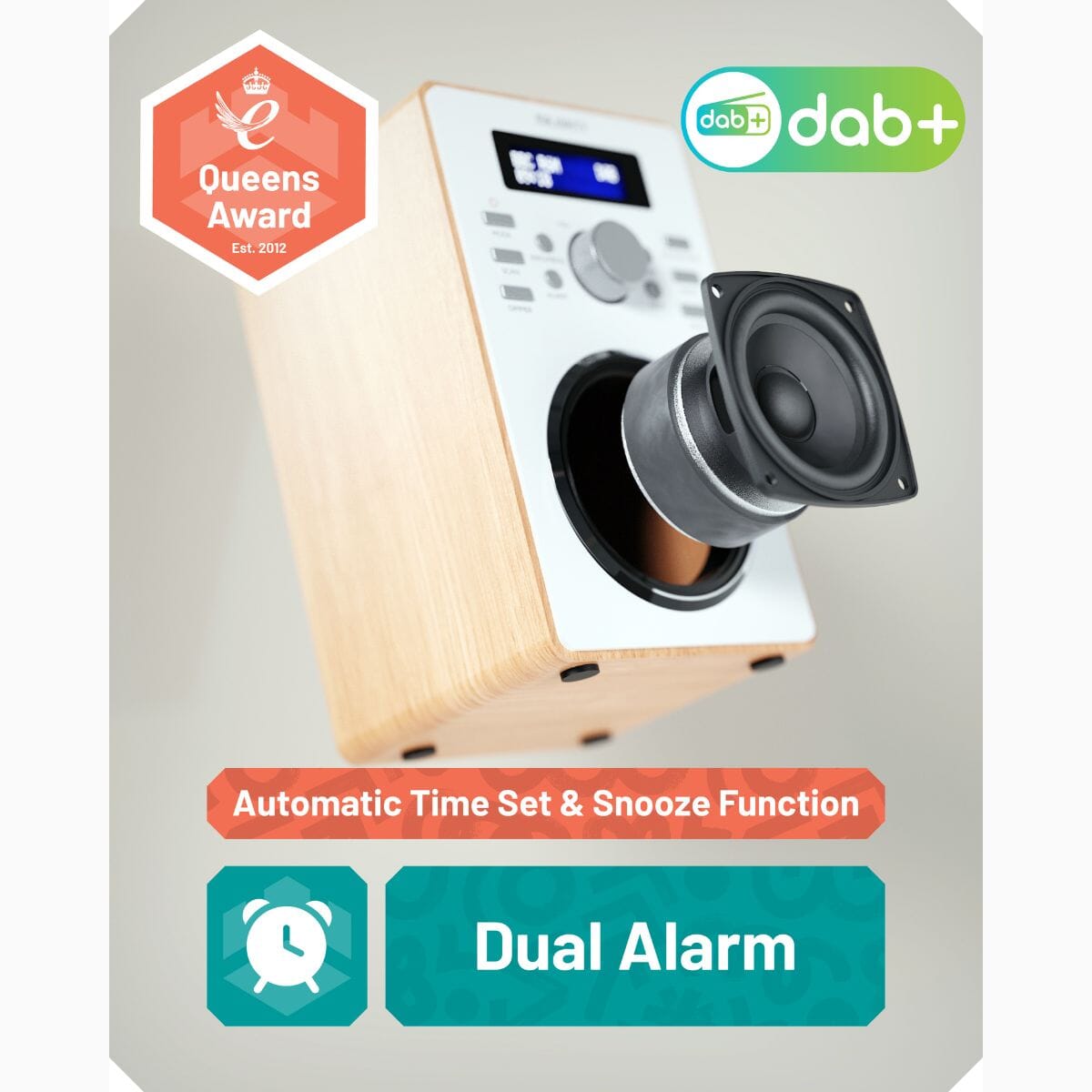 Majority DAB10 DAB/FM Radio - K&B Audio