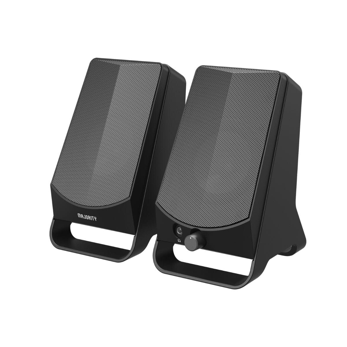 Majority DX10 PC Speakers - USB & AUX - Plug & Play - K&B Audio