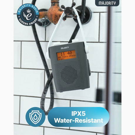 Majority Eversden Shower / Outdoor DAB Radio Radios Majority 