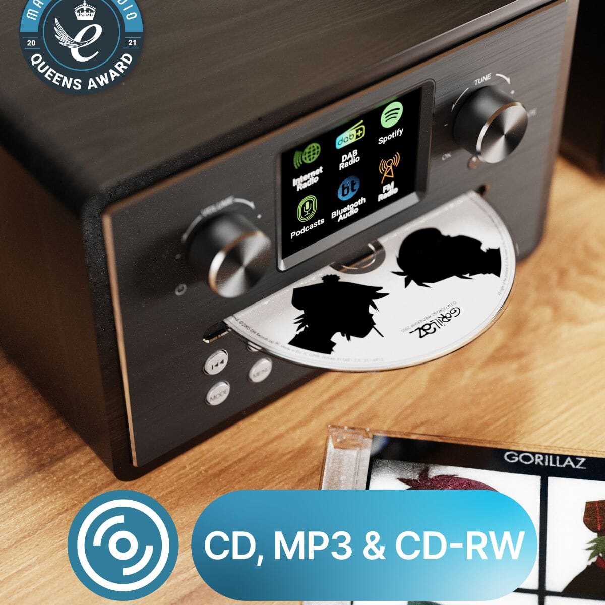 Majority Homerton Hi-Fi Internet Radio Music System - K&B Audio