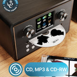 Majority Homerton Hi-Fi Internet Radio Music System - K&B Audio