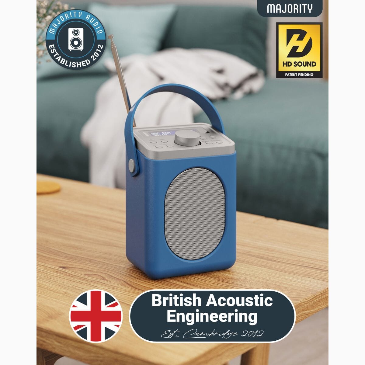Majority Little Shelford DAB Radio - K&B Audio