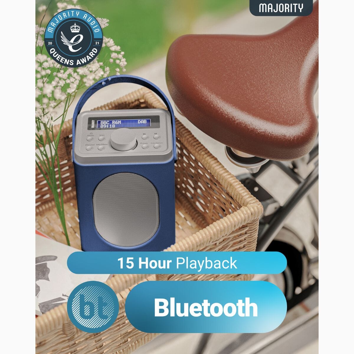 Majority Little Shelford DAB Radio - K&B Audio