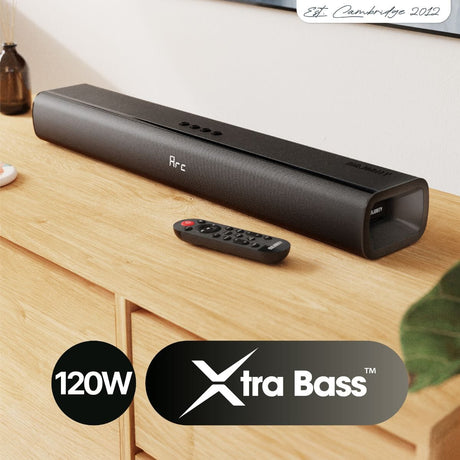 Majority Naga 60 2.1 Soundbar with Built-In Subwoofer - 120W - Bluetooth, HDMI Soundbars Majority 