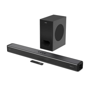 Majority Sierra Plus 2.1.2 Dolby Atmos Soundbar with Wireless Subwoofer - 400W - Bluetooth, HDMI - K&B Audio
