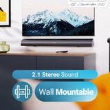 Majority Snowdon Soundbar with Built-In Subwoofer - 120W Soundbars Majority 