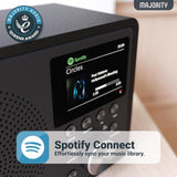 Majority Touro Compact Internet, DAB+ & FM Radio Music System - K&B Audio