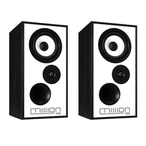 Mission 700 Bookshelf Speakers (Pair) Bookshelf Speakers Mission Black 