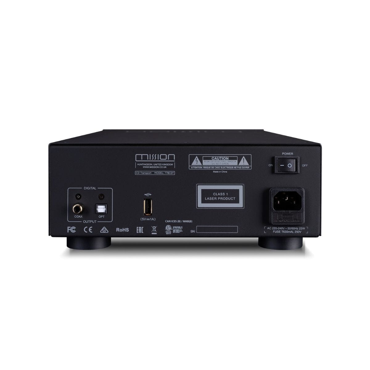 Mission 778S + 778CDT Music Streamer & CD Transport Bundle - K&B Audio