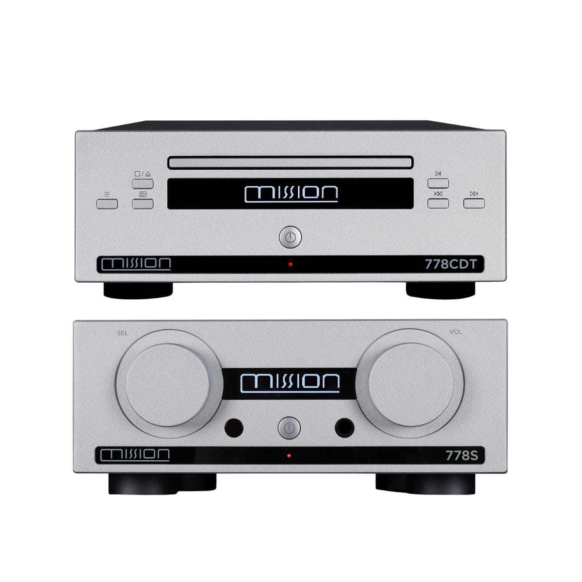 Mission 778S + 778CDT Music Streamer & CD Transport Bundle - K&B Audio
